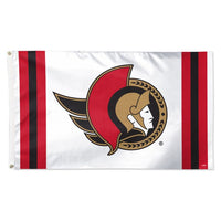 Wholesale-Ottawa Senators vertical stripe Flag - Deluxe 3' X 5'