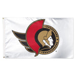 Wholesale-Ottawa Senators white Flag - Deluxe 3' X 5'