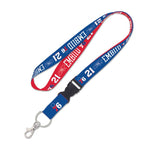 Wholesale-Philadelphia 76ers Lanyard w/detachable buckle 1" Joel Embiid