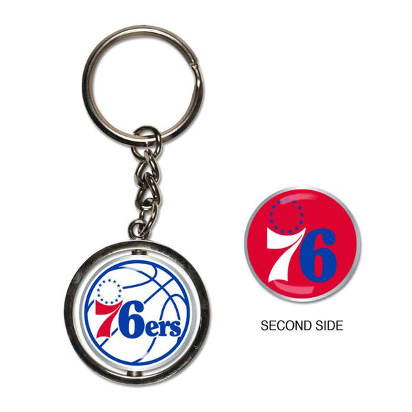 Wholesale-Philadelphia 76ers Spinner Key Ring
