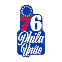 Wholesale-Philadelphia 76ers slogan Collector Enamel Pin Jewelry Card