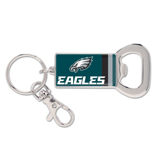 Wholesale-Philadelphia Eagles Bottle Opener Key Ring RECTANGLE