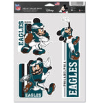 Wholesale-Philadelphia Eagles / Disney Mickey Mouse Multi Use 3 Fan Pack