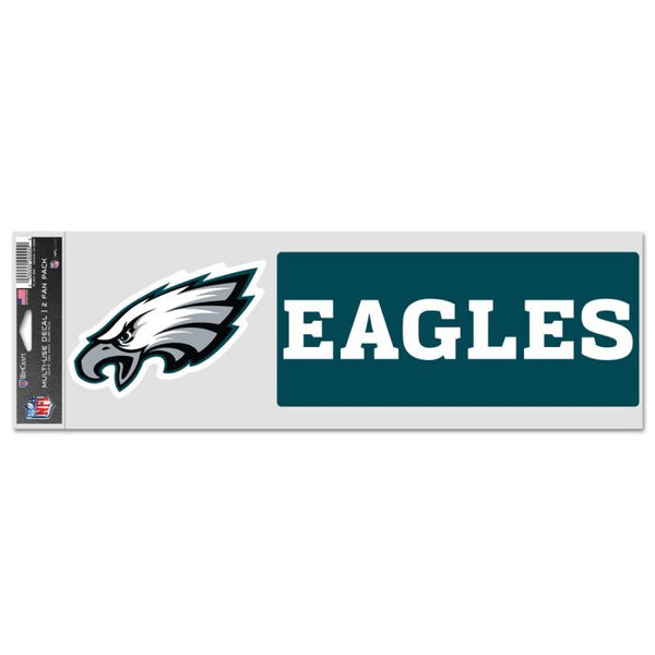 Wholesale-Philadelphia Eagles Fan Decals 3.75" x 12"