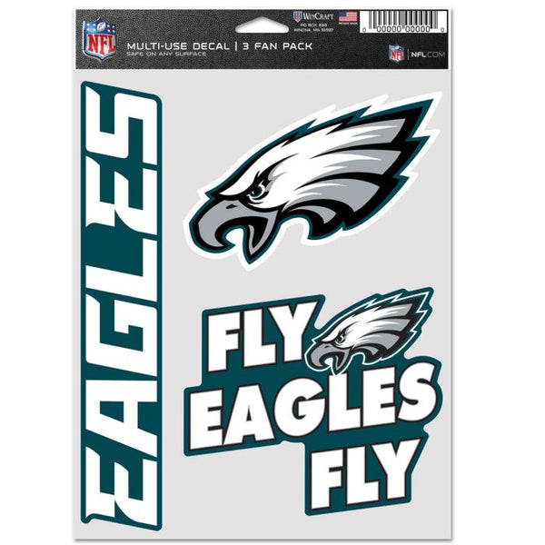 Wholesale-Philadelphia Eagles Multi Use 3 FAN PACK