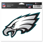 Wholesale-Philadelphia Eagles Multi-Use Decal -Clear Bckrgd 5" x 6"