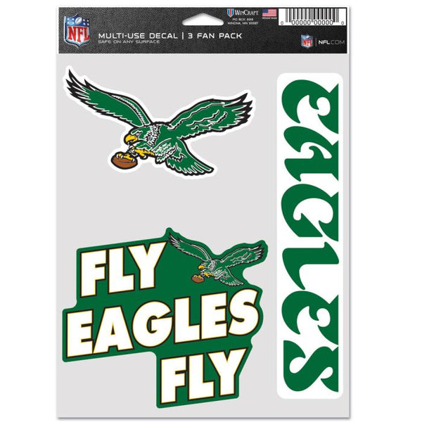 Wholesale-Philadelphia Eagles Vintage Multi Use 3 Fan Pack
