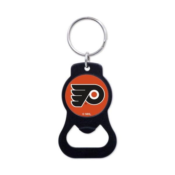 Wholesale-Philadelphia Flyers Black Bottle Opener Key Ring