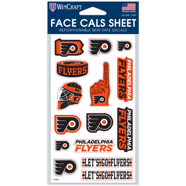 Wholesale-Philadelphia Flyers Face Cals 4" x 7"