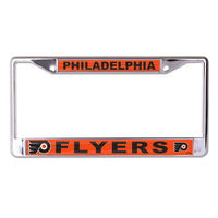 Wholesale-Philadelphia Flyers MEGA Lic Plt Frame S/L Printed