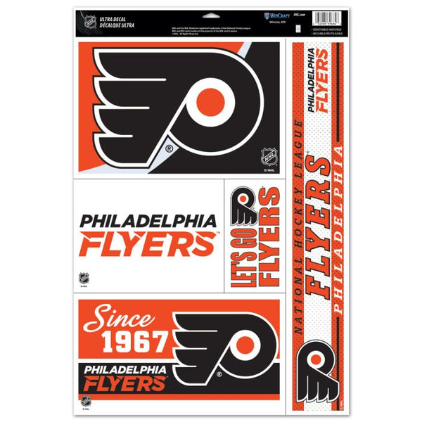 Wholesale-Philadelphia Flyers Multi Use Decal 11" x 17"