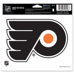 Wholesale-Philadelphia Flyers Multi-Use Decal -Clear Bckrgd 5" x 6"