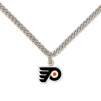 Wholesale-Philadelphia Flyers Necklace w/Charm Clamshell