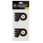 Wholesale-Philadelphia Flyers Perfect Cut Decal set of two 4"x4"