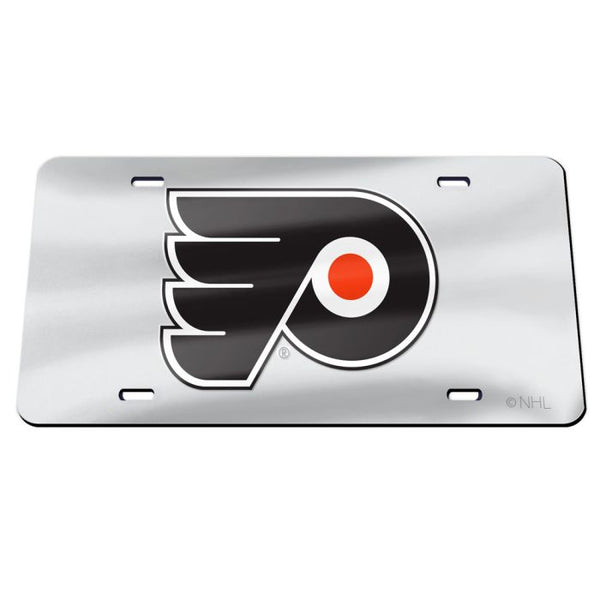 Wholesale-Philadelphia Flyers SILVER Specialty Acrylic License Plate