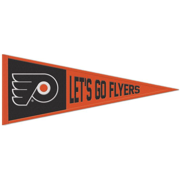 Wholesale-Philadelphia Flyers SLOGAN Wool Pennant 13" x 32"