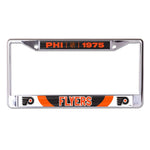 Wholesale-Philadelphia Flyers Special Edition Lic Plt Frame S/L Printed