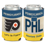 Wholesale-Philadelphia Flyers State Plate Can Cooler 12 oz.