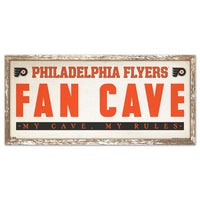 Wholesale-Philadelphia Flyers Wood Sign 8" x 17"