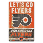 Wholesale-Philadelphia Flyers slogan Wood Sign 11" x 17" 1/4" thick