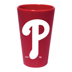 Wholesale-Philadelphia Phillies 16 oz Silicone Pint Glass