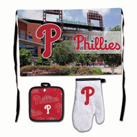 Wholesale-Philadelphia Phillies Barbeque Tailgate Set-Premium