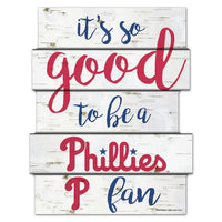 Wholesale-Philadelphia Phillies Birch Wood Sign 11"X14"