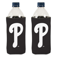 Wholesale-Philadelphia Phillies Black Can Cooler 20 oz.