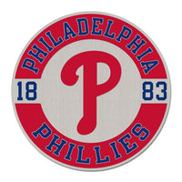 Wholesale-Philadelphia Phillies CIRCLE ESTABLISHED Collector Enamel Pin Jewelry Card