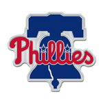 Wholesale-Philadelphia Phillies Colored Chrome Free Form Auto Emblem