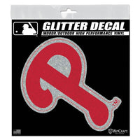 Wholesale-Philadelphia Phillies Decal Glitter 6" x 6"
