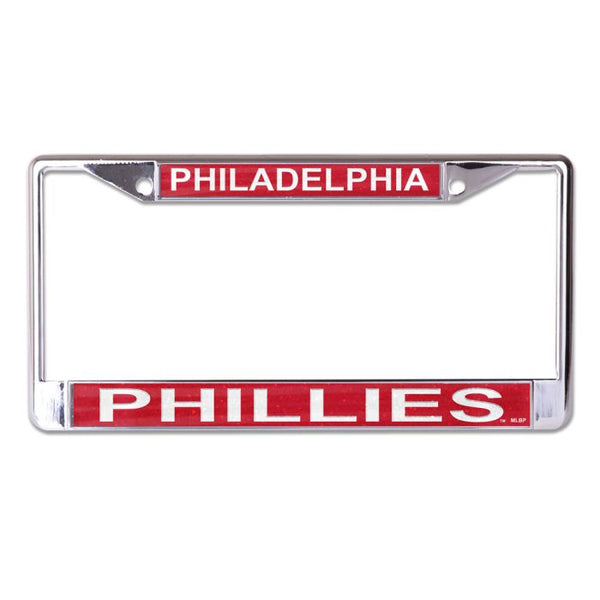 Wholesale-Philadelphia Phillies GLITTER Lic Plt Frame S/L Printed