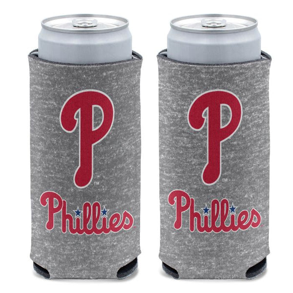 Wholesale-Philadelphia Phillies GRAY 12 oz Slim Can Cooler