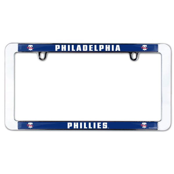 Wholesale-Philadelphia Phillies Lic Plt Frame Metal Thin Rim Value