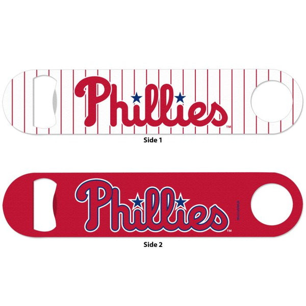 Wholesale-Philadelphia Phillies Metal Bottle Opener 2 Sided