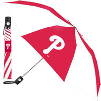 Wholesale-Philadelphia Phillies P Logo Auto Folding Umbrella