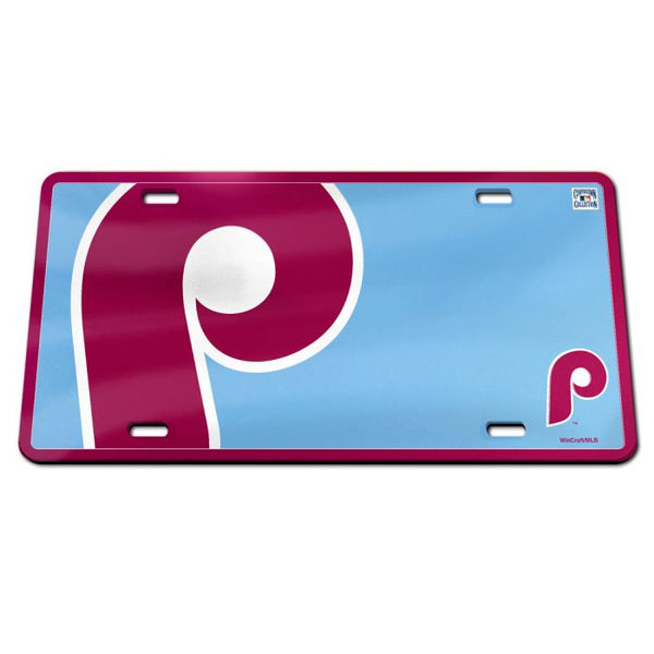 Wholesale-Philadelphia Phillies Specialty Acrylic License Plate