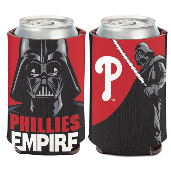 Wholesale-Philadelphia Phillies / Star Wars Darth Vader Can Cooler 12 oz.