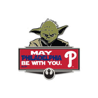 Wholesale-Philadelphia Phillies / Star Wars Yoda Collector Pin Jewelry Card