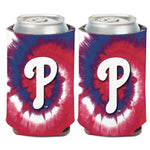 Wholesale-Philadelphia Phillies Tie Dye Can Cooler 12 oz.