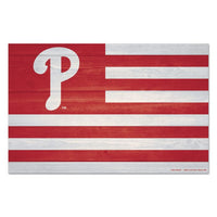 Wholesale-Philadelphia Phillies americana Wood Sign 11" x 17" 1/4" thick