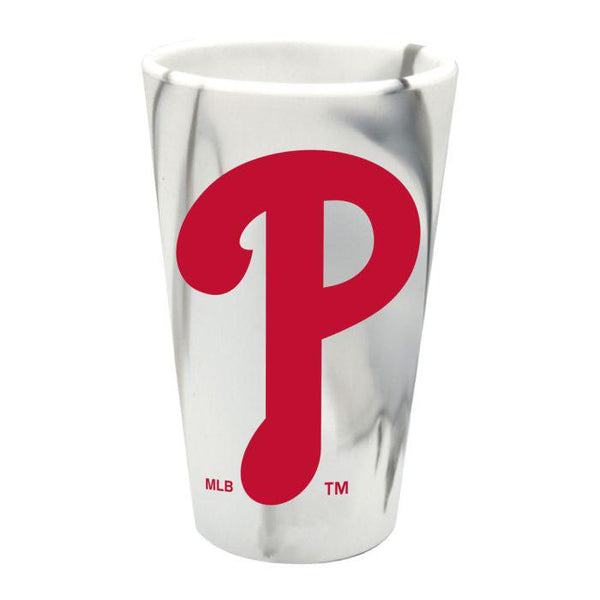 Wholesale-Philadelphia Phillies fashion 16 oz Silicone Pint Glass