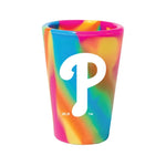 Wholesale-Philadelphia Phillies hippie 1.5oz Silicone Shot Glass