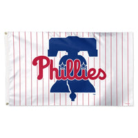 Wholesale-Philadelphia Phillies pinstripe Flag - Deluxe 3' X 5'