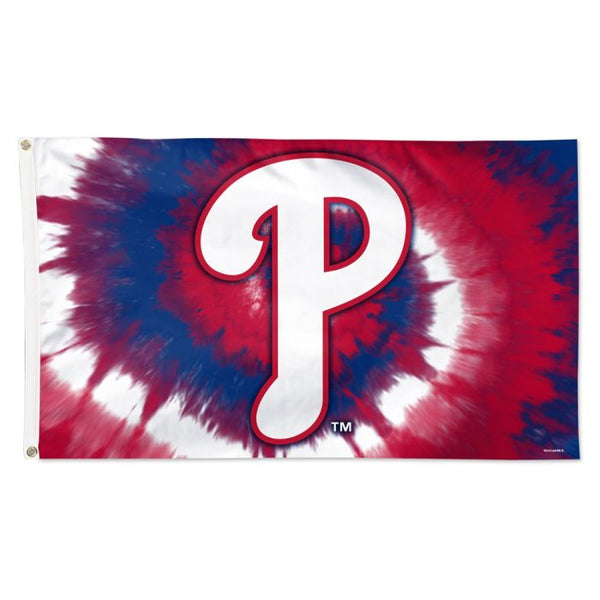 Wholesale-Philadelphia Phillies tie dye Flag - Deluxe 3' X 5'