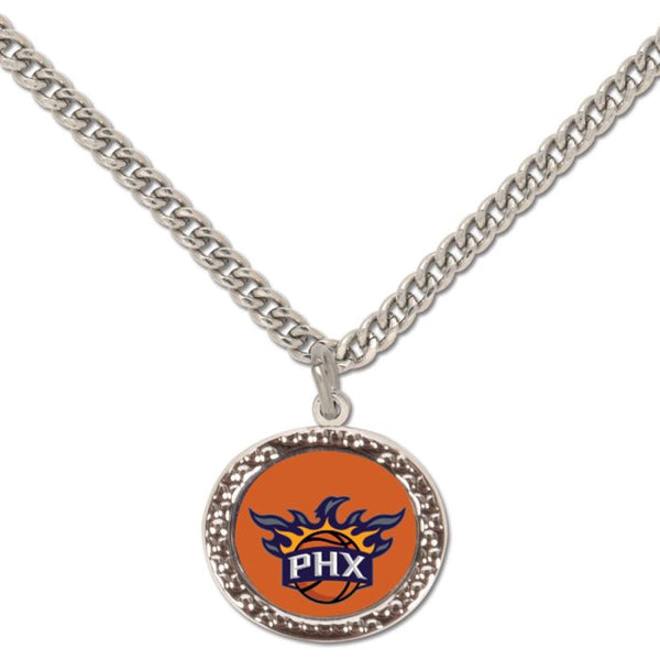 Wholesale-Phoenix Suns Necklace w/Charm Jewelry Card
