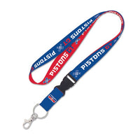Wholesale-Pistons GT Detroit Pistons Lanyard w/detachable buckle 1"