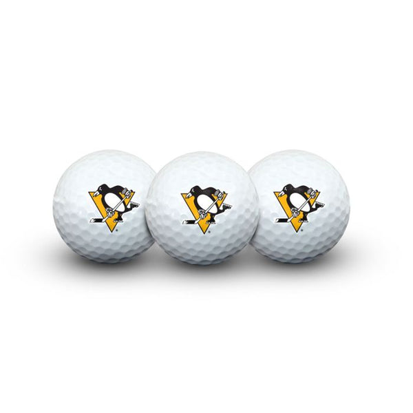 Wholesale-Pittsburgh Penguins 3 Golf Balls In Clamshell