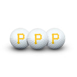 Wholesale-Pittsburgh Pirates 3 Golf Balls In Clamshell