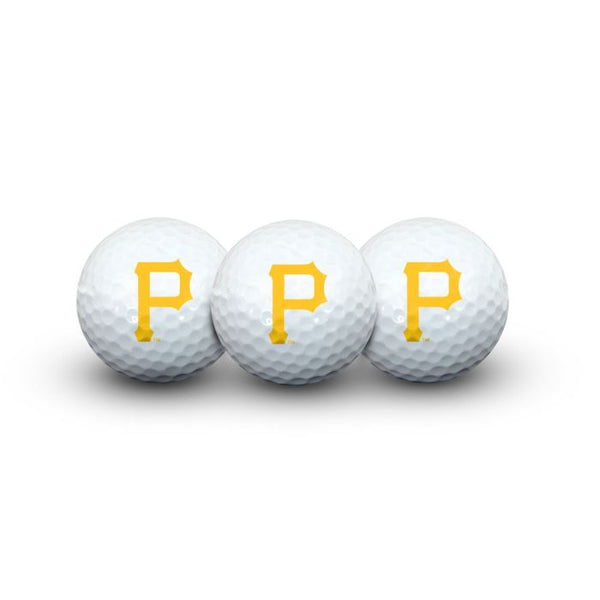 Wholesale-Pittsburgh Pirates 3 Golf Balls In Clamshell